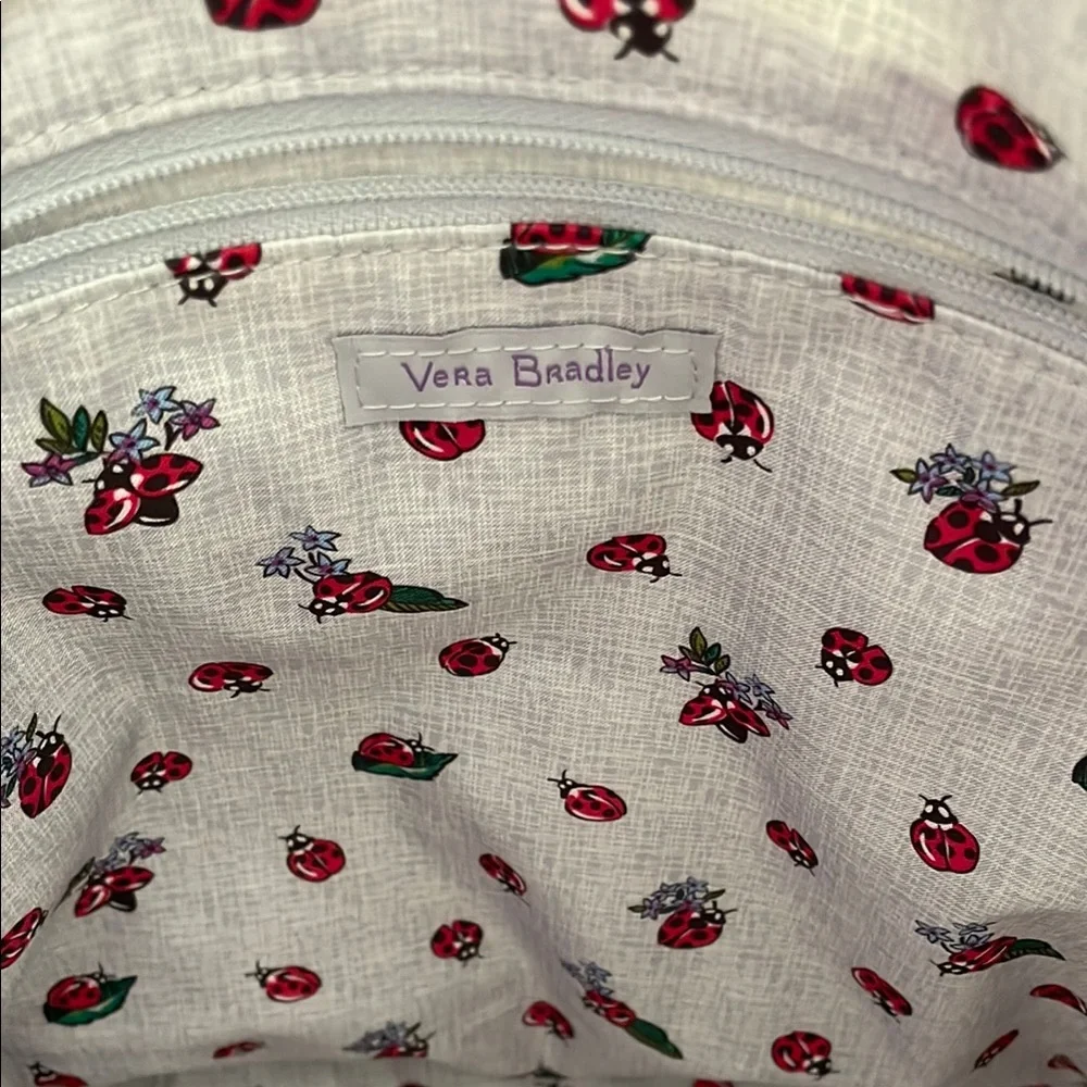Vera Bradley Purple Floral Tote Bag New With Tags - Picture 10 of 13